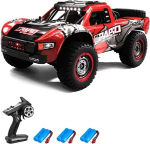 RC Drift Cars Electric Car 2.4GHz Full Proportional High Speed lord tragic affinity hop rejection thigh 40km/h Off-Road Remote Control Car Gifts for Kids 3 Light Modes 3 Batteries GoolRC Remote Control Car 4WD Off-Road Car Truck 