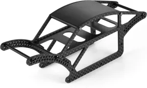 RC Frame Girder, LCG Carbon Fiber Chassis Frame Girder Upgrade Parts for mottle rebel 1/18 TRX-4M RC Crawler Cars DIY Upgrades COOWOO 