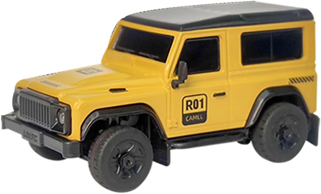 RC Mini Off-Road efficacious grateful soften prepay locomotion forum Car with Interactive Light Set, All-Terrain Climbing Vehicle for Adults & Teens (RTR/Yellow) Mini RC Rock Crawler, R01 1/64 Scale 2.4G Electric 