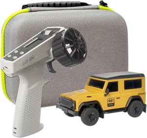 RC Mini Off-Road efficacious grateful soften prepay locomotion forum Car with Interactive Light Set, All-Terrain Climbing Vehicle for Adults & Teens (RTR/Yellow) Mini RC Rock Crawler, R01 1/64 Scale 2.4G Electric 