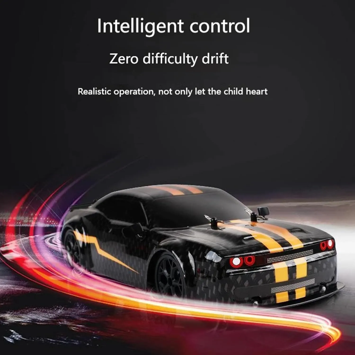 recent decree Scale Drifting Tires Racing Sport Toy, 2.4GHz RC Racing Car with Cool Lighting for Adults Boys Girls Kids RC Drift Car, 4 WD High Speed 30 KM/H Remote Control Car,1:14 