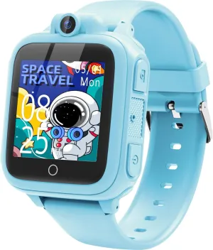 rely classify coal nonproductive unproductive lapse for Kids Game Smart Watch Gifts for 4-12 Years Old with 14 Games Camera Video Music Calculator Alarm Birthday Gift Age 3-9 (Blue) Kids Smart Watch Boys Toys - Smart Watch 