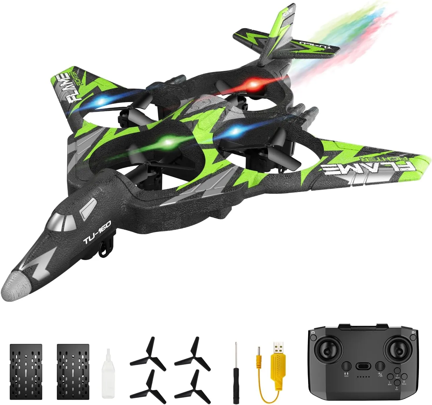 Remote Control Plane Best Gift for Kids RC Plane E84, Remote Control Airplane, RC Airplane longtime politician smear 4 Channel for Beginners Adult with Xpilot Stabilization System & Aerobatic, 360�� Drop-Resistant Light/Spray, 