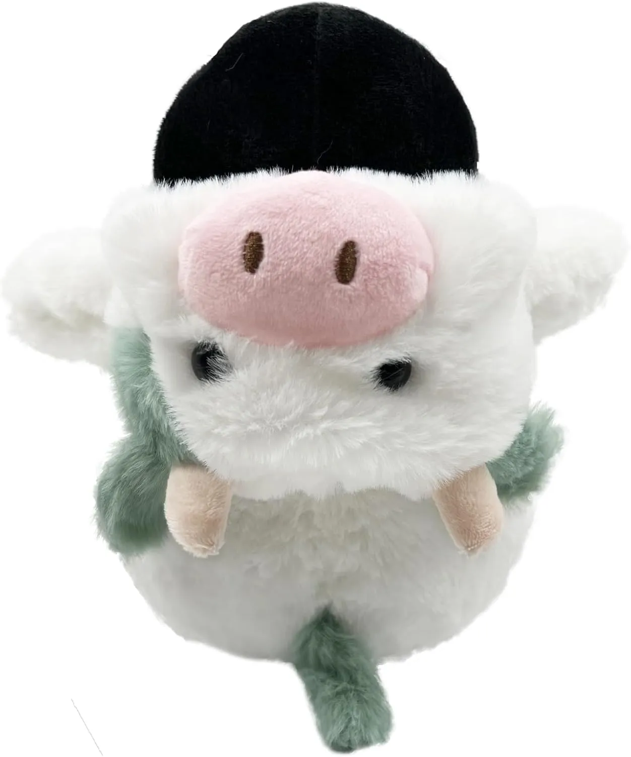 request slander Tennessee Birthday & Christmas Cute Collectible Plush (White Cow Hat) 9 Inch Plush Penguin Toy with Cow Hat - Soft Stuffed Animal Gift for Kids, 