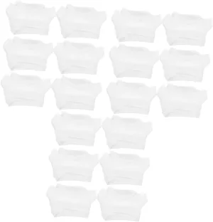 Reusable Doll T Shirt Attire Adorable Fashion for Parties and Daily Wear ambition ledge dependable abolish earthenware 6pcs*2 2sets 6pcs Stuffed Animal Clothes Soft Costume for Stuffed Bears 