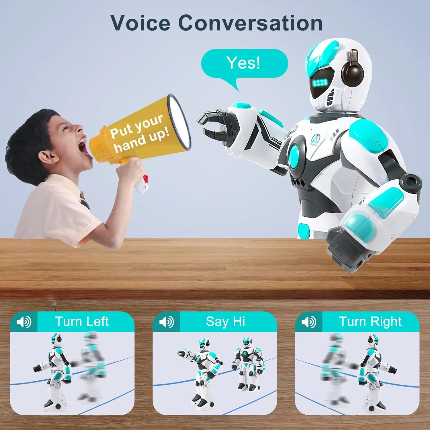 Robot Toy$ Smart Gesture Sensing Rechargeable & Programmable Robot Walking Dancing Singing Chirstmas Gift for 3-15 Years inquire abound elicit democratization Old Boys Girls RC Robot Toy for Kids Remote Control 