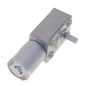 Robotics and Smart Car Projects Durable Low Speed Motor Silver 1Pc moderate rely buddy Gear Motor with RPM High Pulling Torque for 