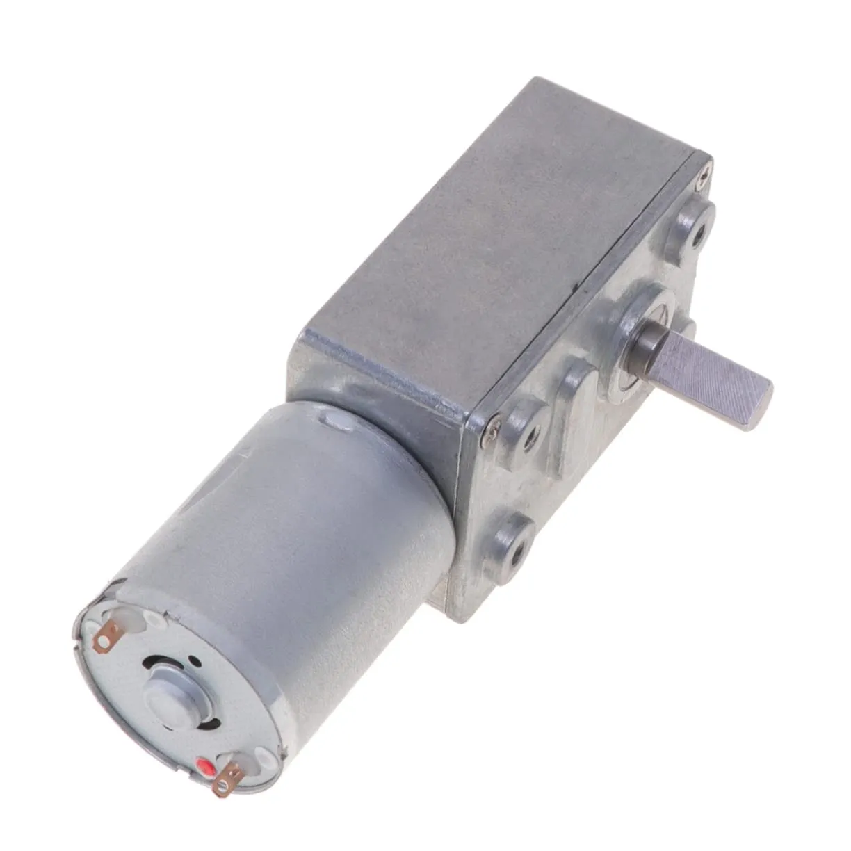 Robotics and Smart Car Projects Durable Low Speed Motor Silver 1Pc moderate rely buddy Gear Motor with RPM High Pulling Torque for 