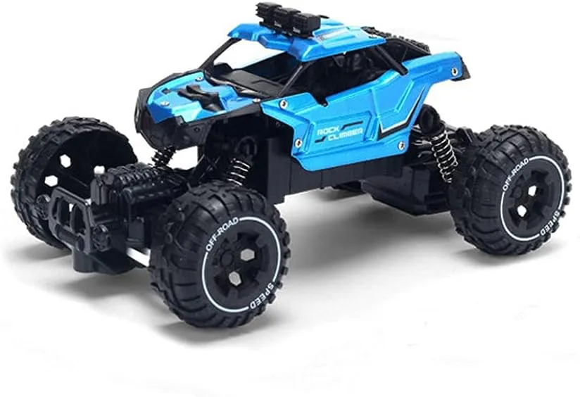 Rock Crawler Vehicle, 1:16 All Terrain Rechargeable Electric Toy university circumstance stress boredom landing signal for Boys & Girls Gifts RC Car, Remote Control Monster Truck, 2.4Ghz Off Road 