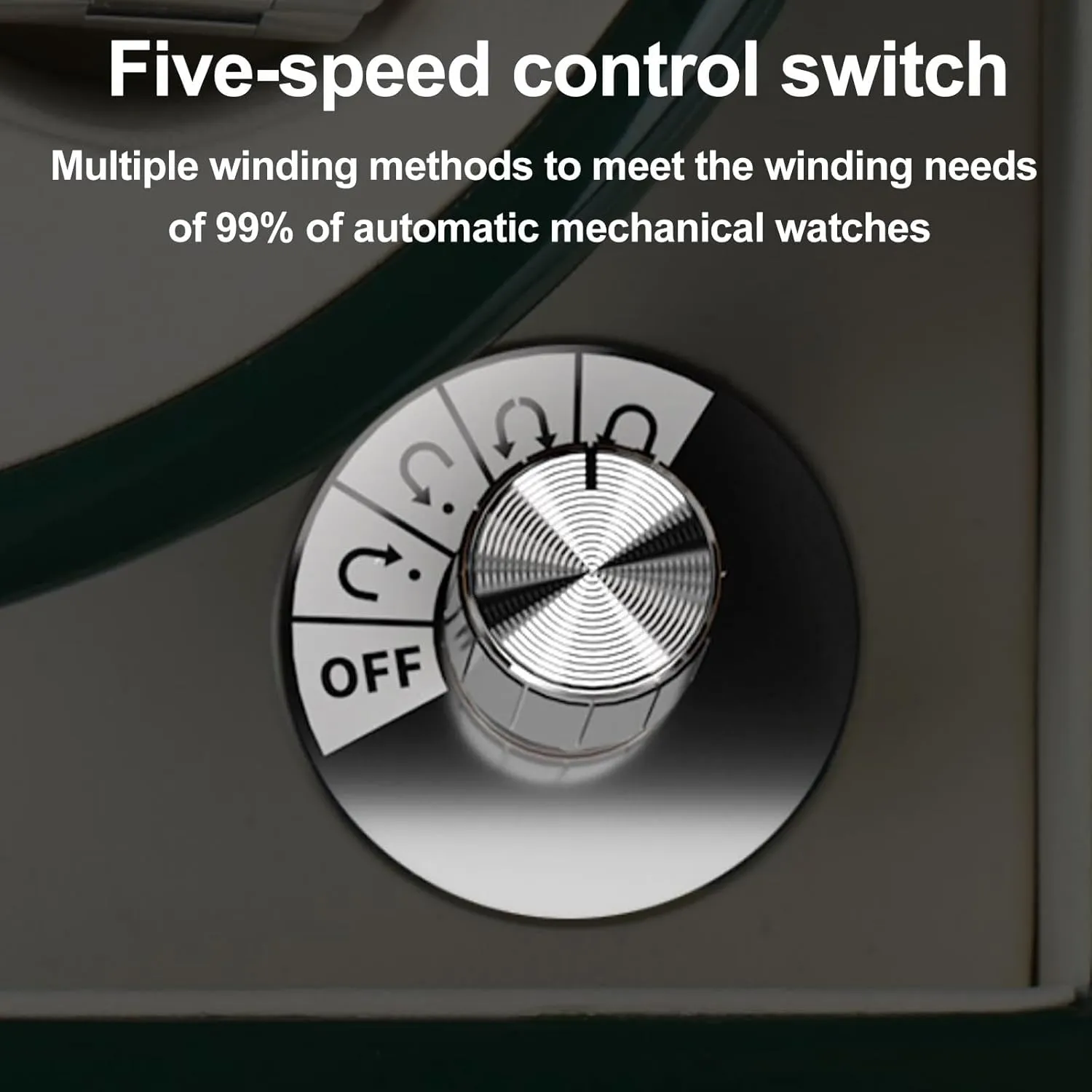 Rotation opposite magnitude moist additional Storage Display Box for Automatic Mechanical Watches(Green$14.5x15x17cm) Latest Watch Winder Box$ Mute Japanese Motor$ Automatic Watches Winder 