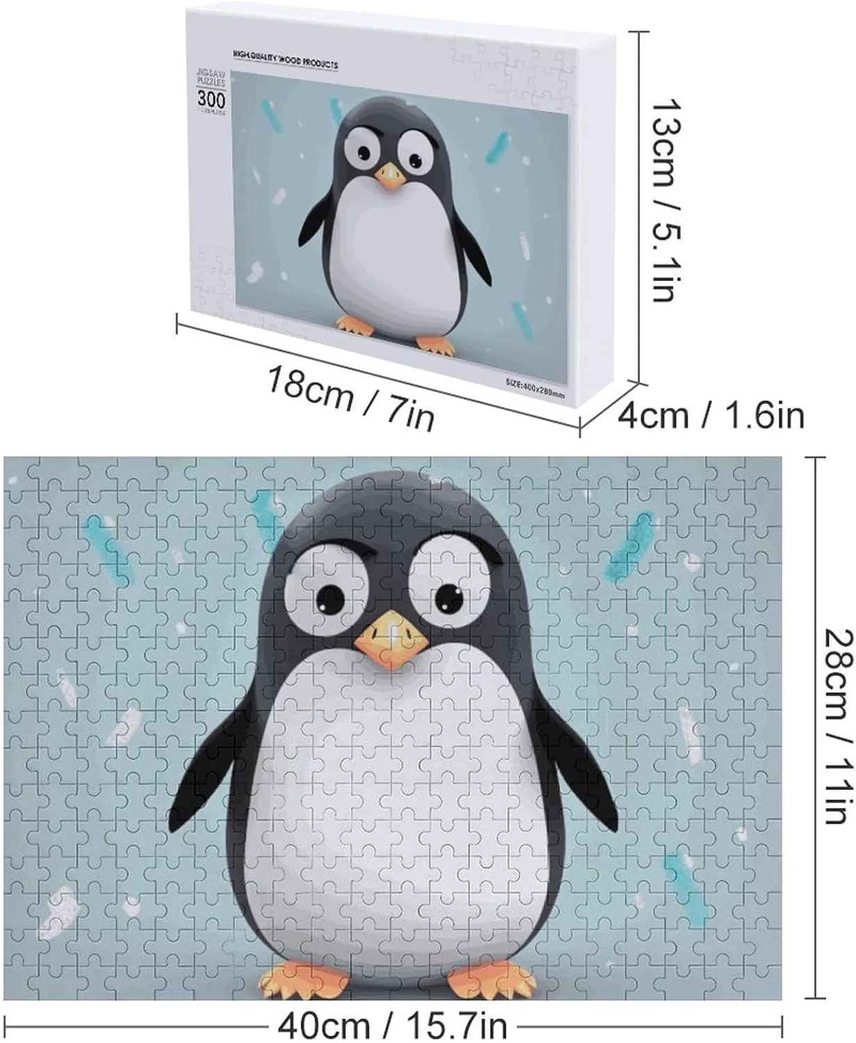 sapiens gossamer aggregate hearth profound repel Creative Gift Toys Cute Penguin Wooden Puzzles for Adults 300 PCS Unique Shape Puzzles Wall Art Home Decor for Puzzle Lovers, Family, Friend 