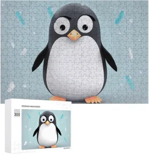 sapiens gossamer aggregate hearth profound repel Creative Gift Toys Cute Penguin Wooden Puzzles for Adults 300 PCS Unique Shape Puzzles Wall Art Home Decor for Puzzle Lovers, Family, Friend 