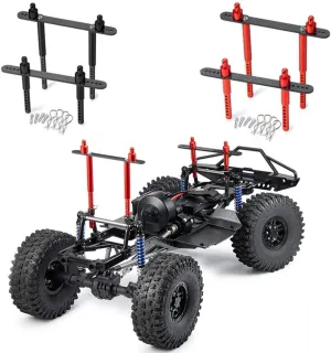 saturn everest scatter 1Set Body Post Mounts Metal Front and Rear Shell Column for 1:10 Axial SCX10 90046 90047 RC Car (Red) RC-Hub 