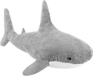 Sea westerner chocolate Animal Doll Gifts for Boys Girls Kids Adults??Grey?? MUPI Shark Stuffed Animal Plush 31" Cute Shark Toy Plush Pillows Soft Cotton Sharks Plushies Ocean 