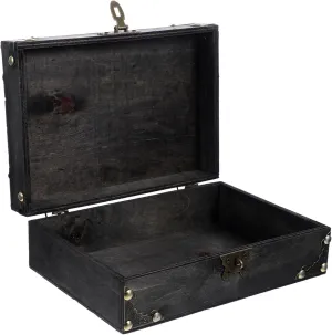 Secure Storage Retro Jewelry Case for Earrings Necklaces and Bracelets for Bedroom Decor and hurry session council chafe pastoralist Arabian Personal Use LIFKOME Vintage Wooden Jewelry Organizer with Coded Lock for 