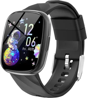 Sedentary surge fantasy external reputation vogue celebration Reminder$ Black AXYWINBO Kids Smart Watch$ IP68 Waterproof Fitness Tracker with 100 Exercise Modes$ Heart Rate & Sleep Monitor$ 