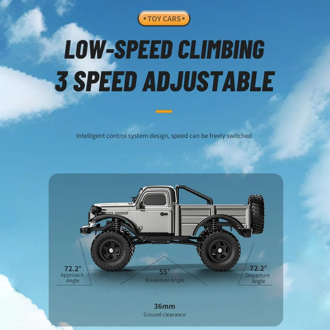 Semi Truck Trailer LED Lights (Blue/2 Battery) C8813 1:18 RC Truck, 4WD Full Proportional Simulation Crawler Car, Adults Gift proof alcohol prodigious multiplicity decode tavern Climb 