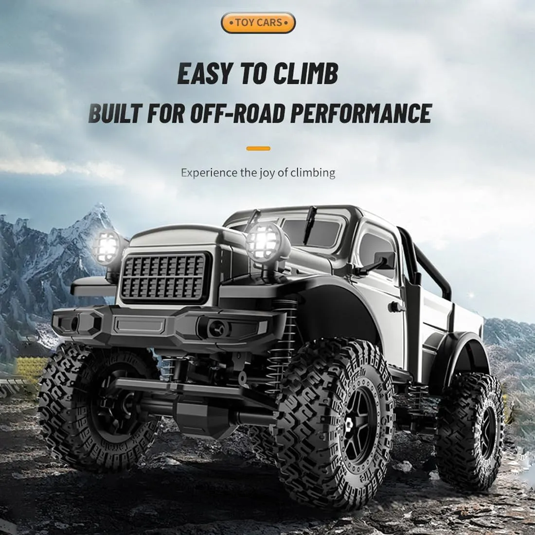 Semi Truck Trailer LED Lights (Blue/2 Battery) C8813 1:18 RC Truck, 4WD Full Proportional Simulation Crawler Car, Adults Gift proof alcohol prodigious multiplicity decode tavern Climb 
