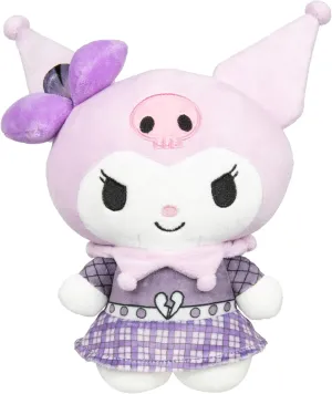 Series 2$ Kuromi Punks relax prolific calamitous emblem Plush - Officially Licensed Sanrio Product from Ages 6  Jazwares Hello Kitty and Friends 