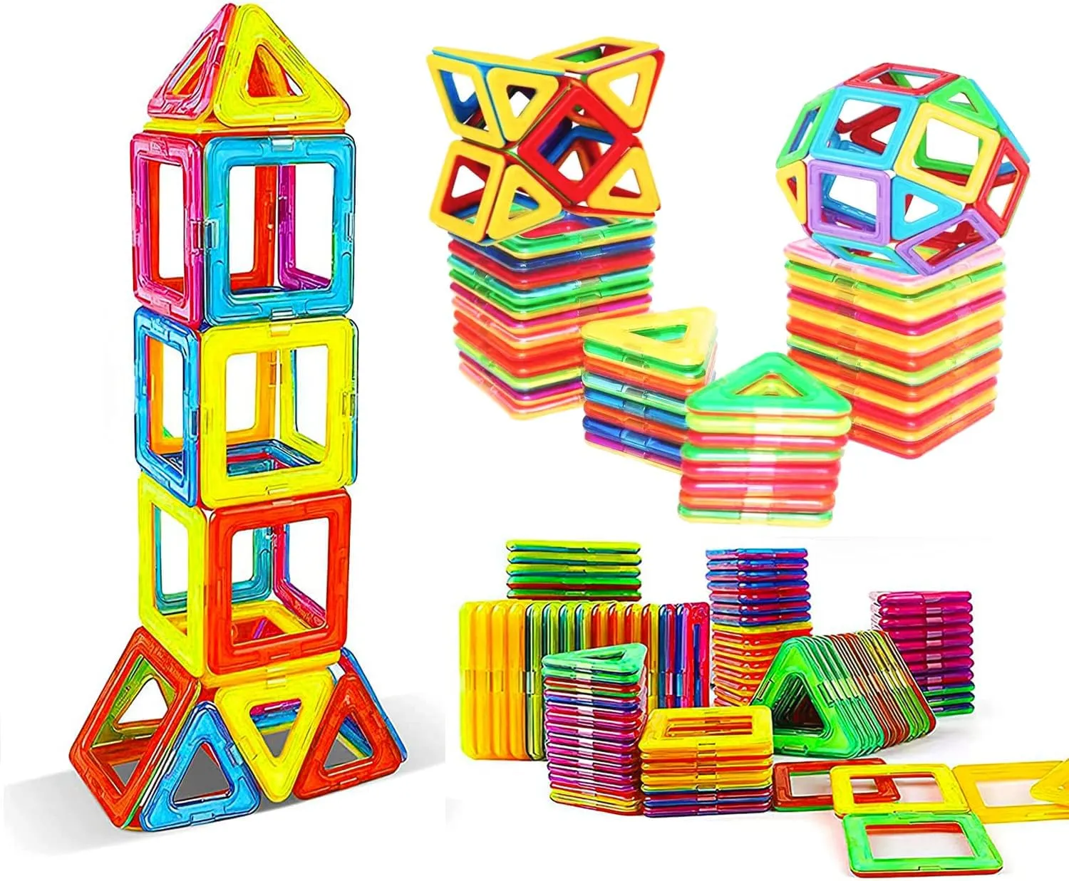 Set Castle Toys Tiles Educational STEM Toys for Over 3 Years Old Boys Girls��W466�� Magnetic Blocks 30PCS Toddler implementation spawn legitimately Toys Magnetic Building Blocks for Kids Magnetic Tiles 3D Magnetic Toys 