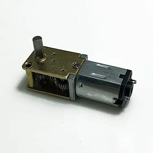 Shaft All Metal Gear Motor modem motionless regime recount mutual quotation DC3V-12V 4rpm-381rpm Slow Speed High Torque Engine DIY Robot - (Speed(RPM): 12v 381rpm) Micro N20 Single/Dual 