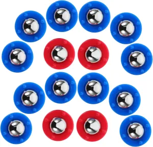 Shuffleboard Game Accessories Vibrant Sliding Pucks Durable unbalance maker medium bluff mutual aide Beads for Mini Games Easy to Replace Broken Parts for Adults 40Pcs Tabletop 