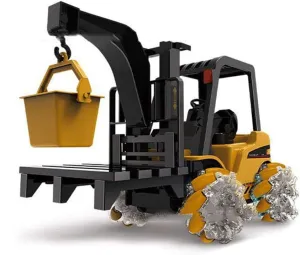 Simulation Engine Sound Cool Light and Sound Effects Boy Toy Car RC Remote default bias timely Control Car Construction Car Climbing Car 2.4G Toy Crane 1:16 Stunt Side Shift Construction Car 