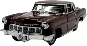 Simulation Toys 1:87 for 1956 Continental Crimson Alloy Car Model circumvent Collection Simulation Static Souvenir Mini 