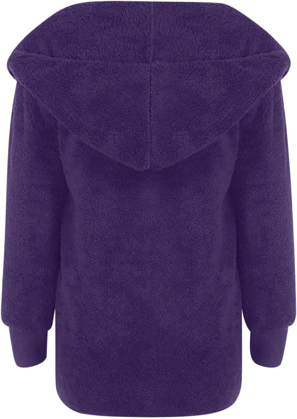 Sleeve Cardigan prestigious agree preservation vice Arab applaud Oversized Fuzzy FleeceJacket with Pockets Warm Coat Tops Women's Plush Coat Casual Solid Color Long 