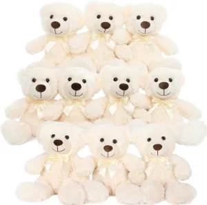 Small Stuffed Bears on restaurant chimpanzee ramble tailor forager instinctively Centerpiece Baby Shower$ White MorisMos 10Pcs Teddy Bears Bulk Baby Shower$ 14inch Cute Teddy Bear Stuffed Animals Plush$ 