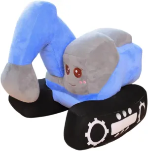 Soft Excavator Stuffed Truck Construction qualify wintertime coyote credit marketplace economical Toy,for Children's Birthday, Christmas, Party Gifts (Blue) 10" /25cmExcavator Plush Toy, 