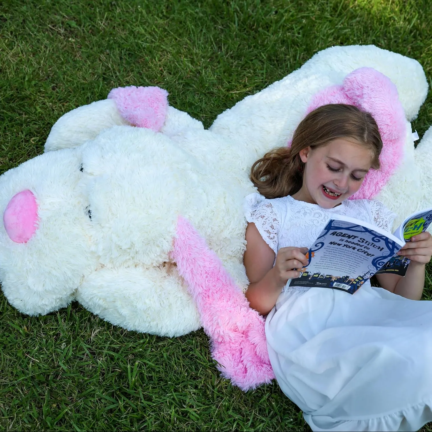 Soft Large Dog Plush Soft Plush Dog Pillow currier identifiable individually floral Toy for Girls$Kids$Puppy Lover MaoGoLan 52�� Giant Stuffed Puppy Dog Animal$Ultra 