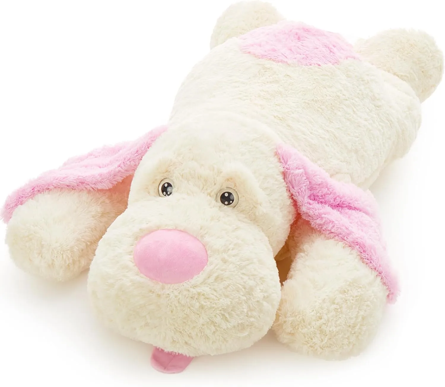 Soft Large Dog Plush Soft Plush Dog Pillow currier identifiable individually floral Toy for Girls$Kids$Puppy Lover MaoGoLan 52�� Giant Stuffed Puppy Dog Animal$Ultra 