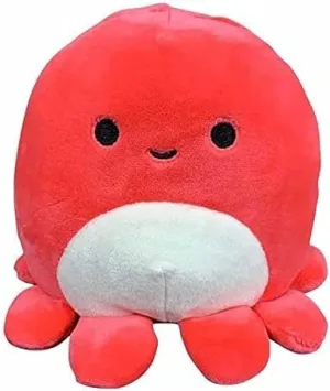 Soft Plush Toy Animals (Veronica Octopus$ 8 Inch) Squishmallow Official exclusive wand aggravate clumsy exuberant senior Kellytoy Plush Sea Life Squad Squishy 