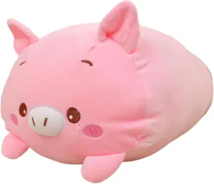 Soft Squish Mellow Hugging Toy Gifts for Bedding$ Kids Sleeping legible Cute Pillow (Pink Pig) TemBe 23.6 inch Cute Large Pig Plush Stuffed Animal Pillow$ Very 