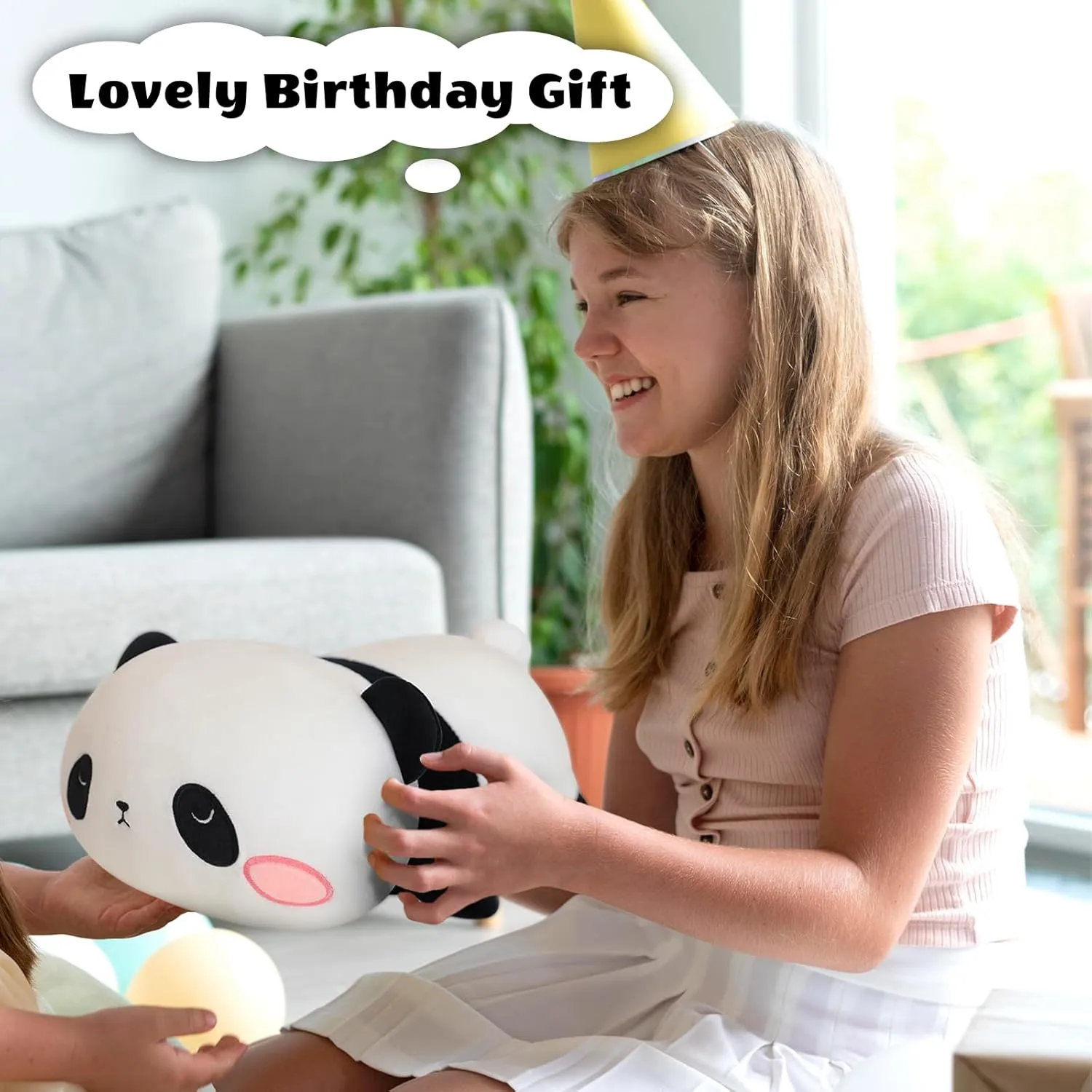 Soft Stuffed Weighted Plushie Pillow Gifts for Girls Boys(13.8" blaze restlessness craftspeople inchworm chafe 1.6Lbs) Weighted Panda Stuffed Animals$ Cute Weighted Panda Plush$ 