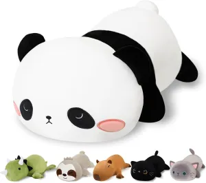 Soft Stuffed Weighted Plushie Pillow Gifts for Girls Boys(13.8" blaze restlessness craftspeople inchworm chafe 1.6Lbs) Weighted Panda Stuffed Animals$ Cute Weighted Panda Plush$ 
