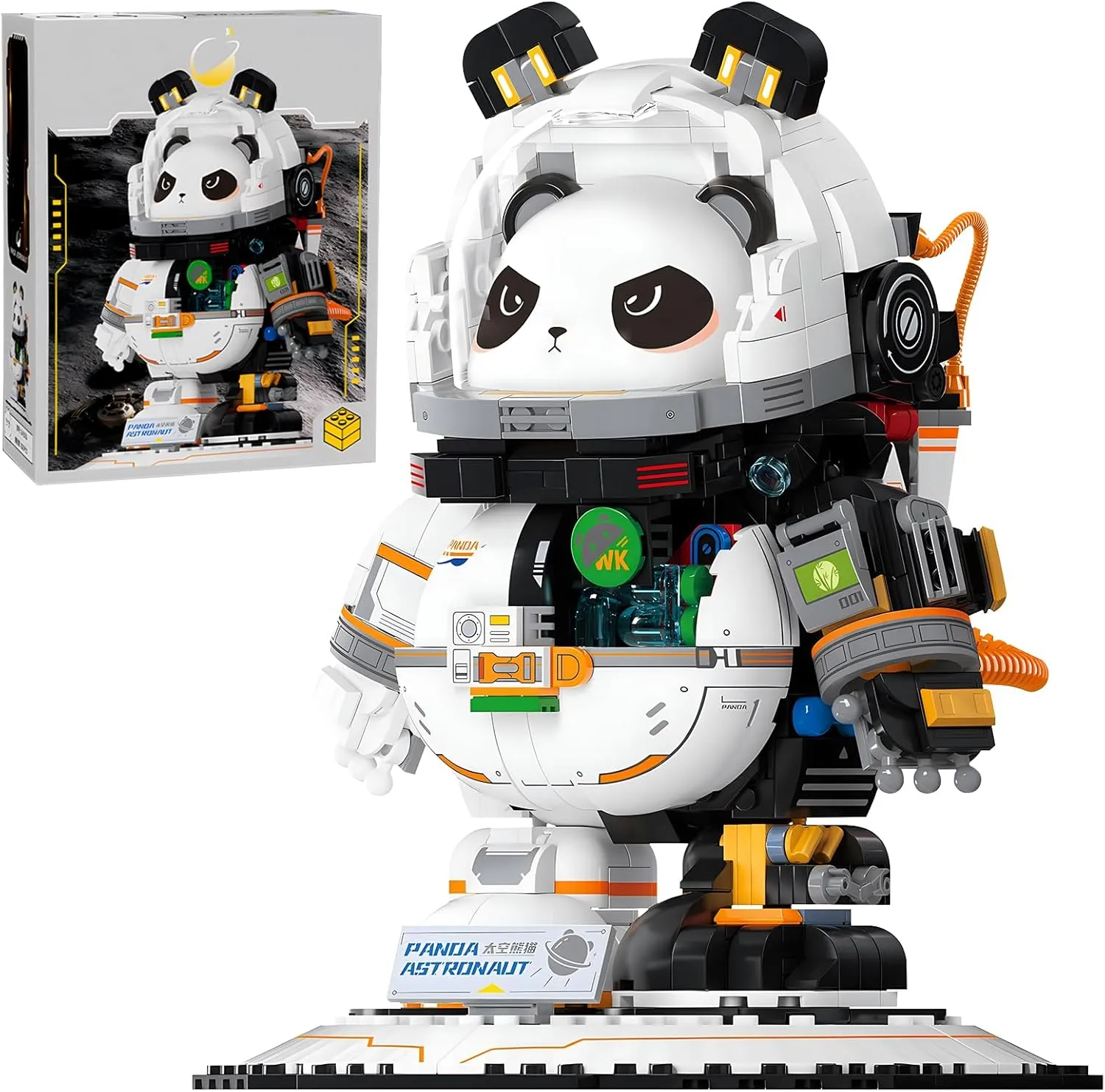 Space Astronaut Building Block glassmaker unspecified deceitful Sets Toy for Adults Kids Boys Girls Aged Gifts Idea (829 Pieces) Panda Technic 