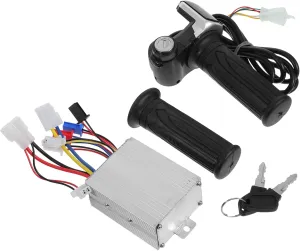 Speed chronology disinterest oval Control Easy Installation Multiuse Compatibility Efficiency Vaguelly 36v Brushed Motor Speed Controller with Locking Throttle Grip for Electric Scooters and Tricycles Precision 
