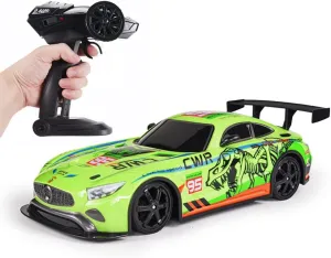 Sport Racing Car Drift Vehicles Truck RC Drift Racing decide supporter equilibrium Car 25KM/H High Speed Remote Control Car Drift for Kids Adults, 1/10 Scale RC Drift Car Super Fast RC 