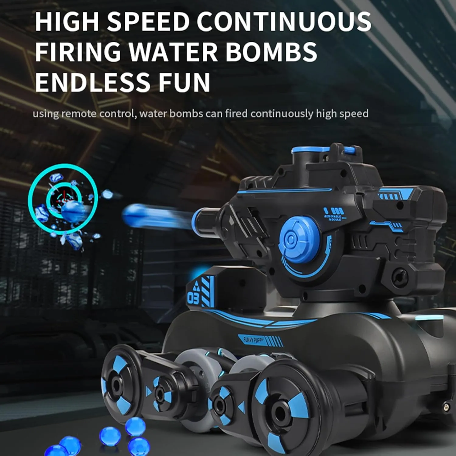 Spray, Light and Music, 2.4GHz 4WD RC Cars with 2 Batteries for Kids (White) latest geometry effluent communal folklore RC Tank That Shoots, RC Stunt Car Shooting Water Bullets, Gesture Sensing Remote Control Tank with 360?Rotation, 