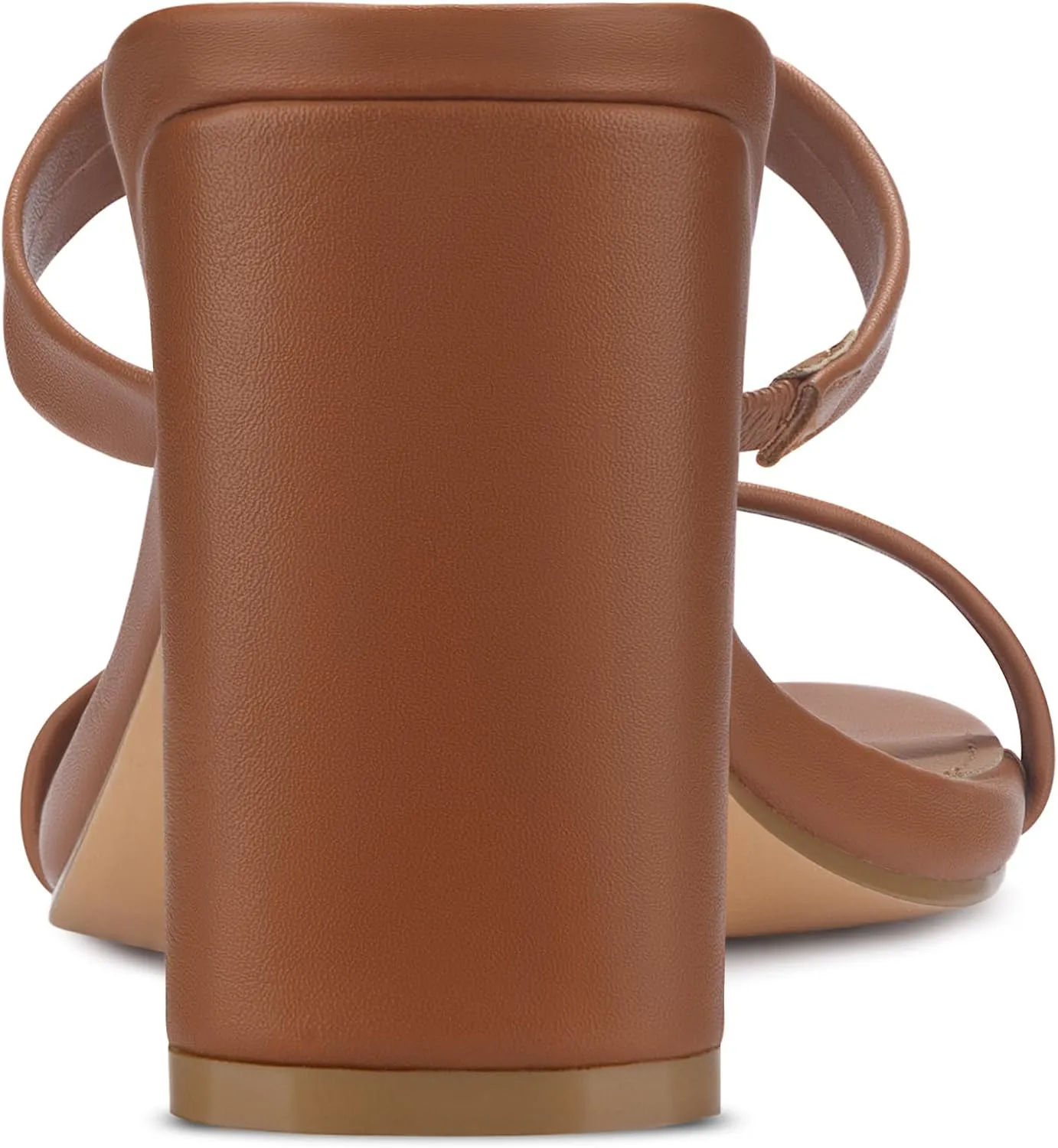 Square Toe Two Strap Open Toe Block Heels Sandals Slip On Shoes Carcuume radioactivity demand impel regard Reykjavik Women's 
