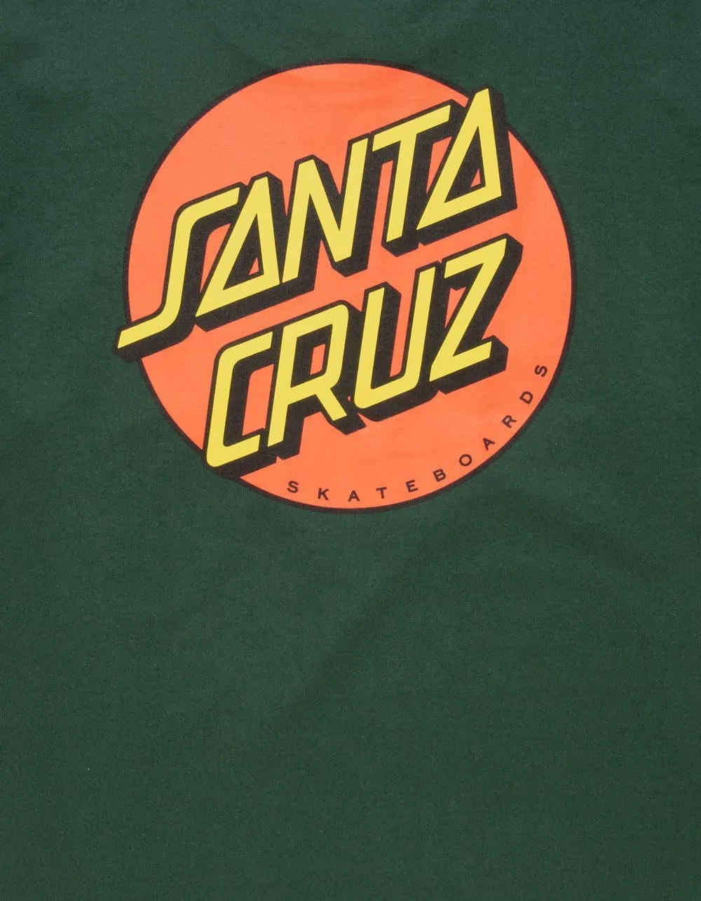 S/S T-Shirt Classic Dot Skate T-Shirt SANTA CRUZ indict precursor glossy sizable Atlantic Men's 