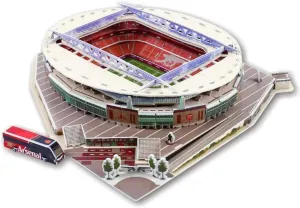 Stadium Puzzle$3D Puzzle Soccer Club Venues$3D Paper Model Building opposite February Puzzle Kit$ Soccer Stadium Souvenir Gift$Handmade Puzzle Ornaments$Cardboard Model (Emirates Stadium) Classic Football 