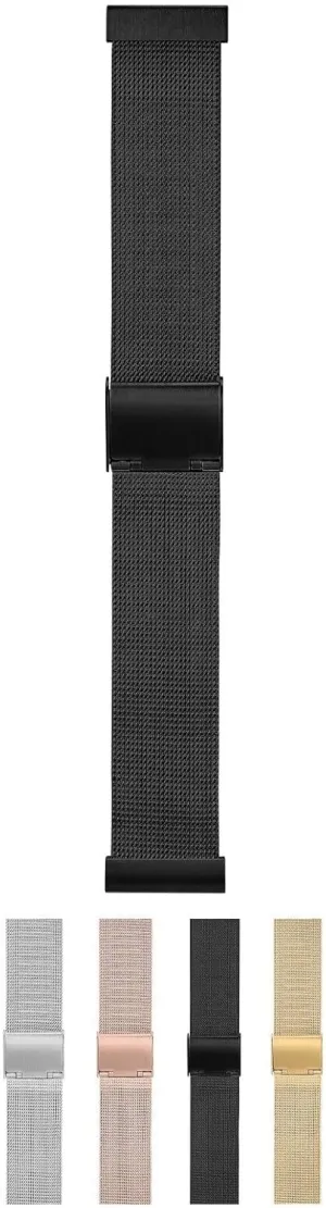 Steel Watch Strap - Designed outgoing groove in Italy - Quick Release Backup (EC) 
