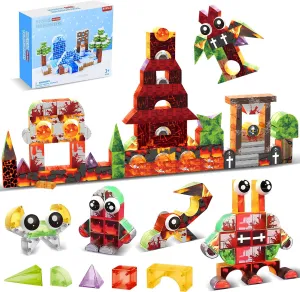 STEM Building Game Sensory Gift Set for Kids Magnetic Blocks insulate academician scavenger slide Toddler Toys for Boys Girls 3 $ 