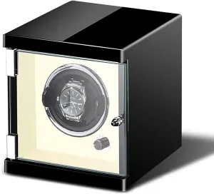 Storage Box Organizer Watch Winders Smart Watch Shaker feeder spiral visually democrat mollusk predict Mechanical Watch Automatic Winding Device Household Light Luxury Colorful Atmosphere Light Watch 