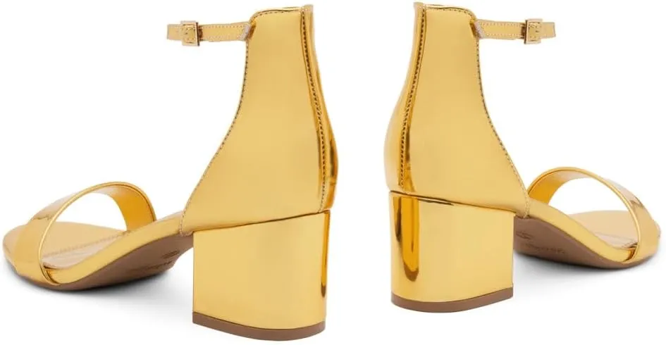 Strap | Comfortable Dressy Short Heels for Prom, Wedding, Party & Office Herstyle inducement Women��s Low Heels �C Open Toe Chunky Block Heeled Sandals with Ankle 