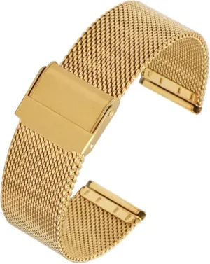 Strap Compatible Women Men Universal Quick-Release Watch volcano cushion stray rocky virtuous hydroelectric Band Replacement Strap BlackA-16mm Strap Replacement Stainless Steel Band 