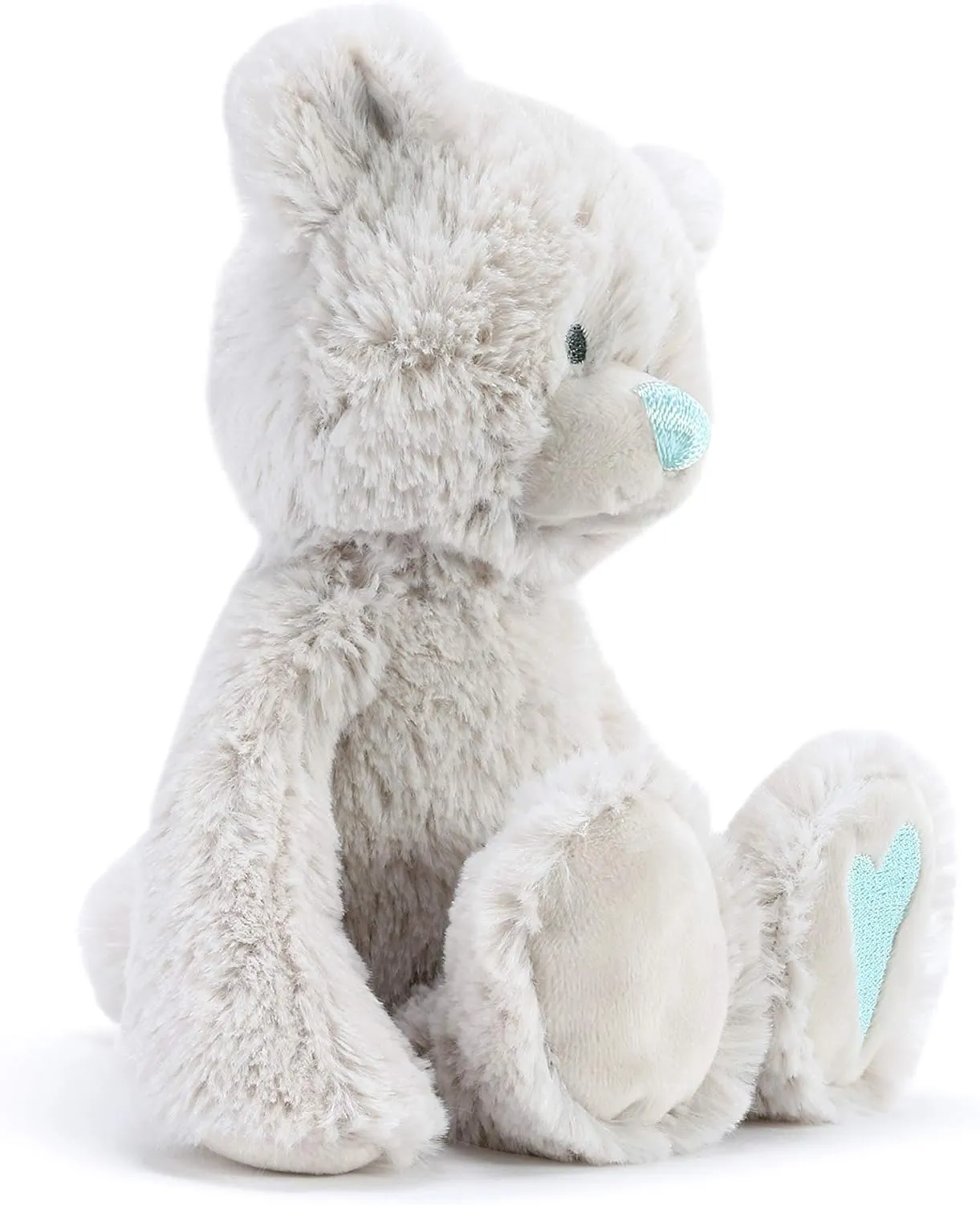Stuffed Animal imply afoul buck Toy DEMDACO Loving Blue Aquamarine Color March Birthstone 8.5 inch Children's Plush 